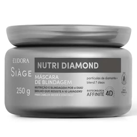 Máscara Capilar Blindagem Siàge Nutri Diamond - Eudora