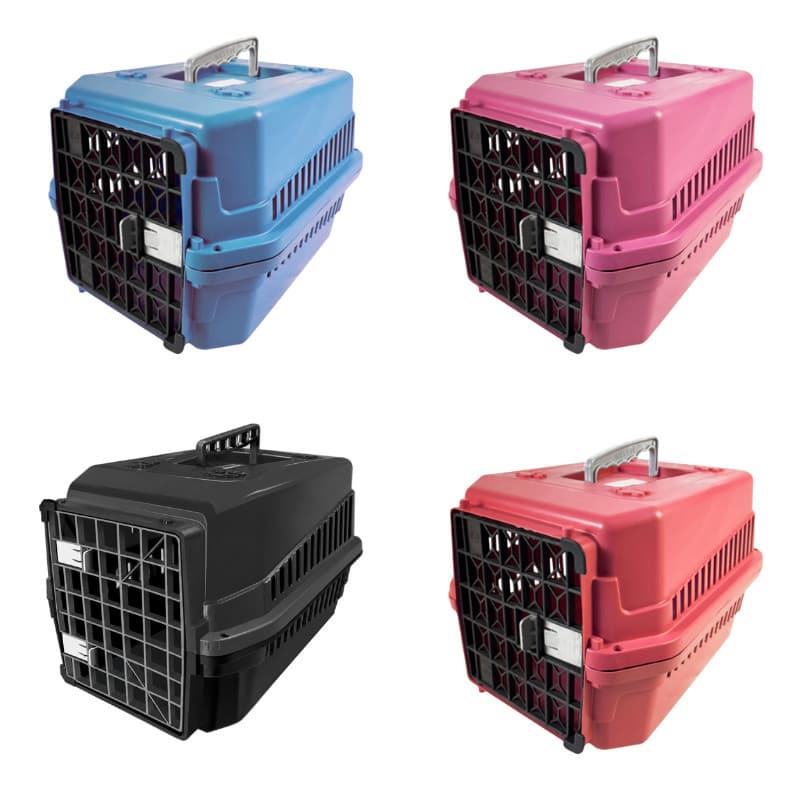 Kit 4 Caixa De Transporte Para Cachorro Gato Pequeno Médio Grande Porte