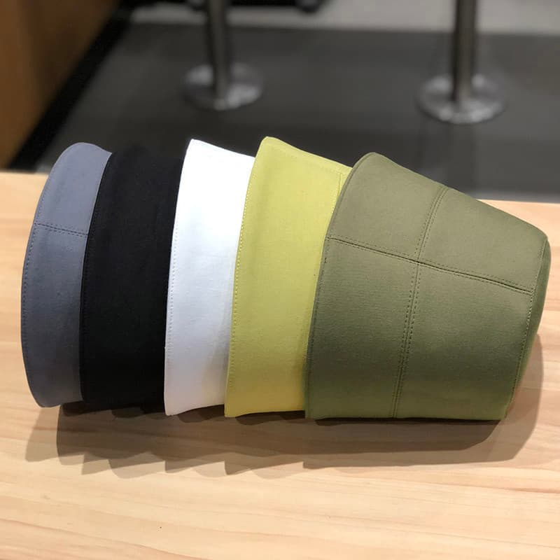 Estilo de Designer japonês topo plano Retro balde chapéu bacia primavera outono mendigo versão coreana único algodão lin