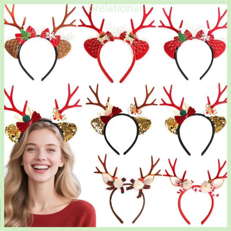R Tiara Infantil Orelhas Natal,, Argola Cabelo Halloween Para, Adolescentes E
