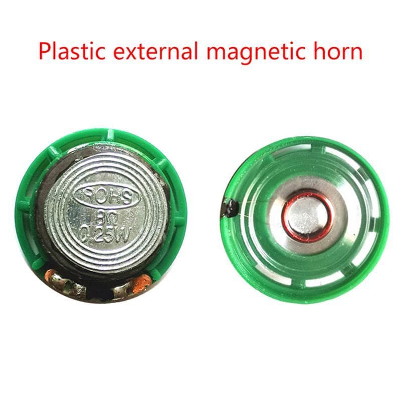 5 Pçs 29mm Magnético Mini Alto-Falante Brinquedos Vocais Componentes Eletrônicos Campainha Chifre Forma Redonda Substitu