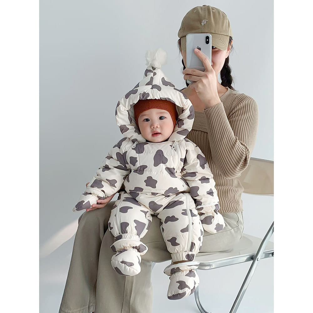 Bebê recém-nascido macacão para baixo jaqueta outono inverno leve Outing segurando roupas 6 meses masculino feminino beb