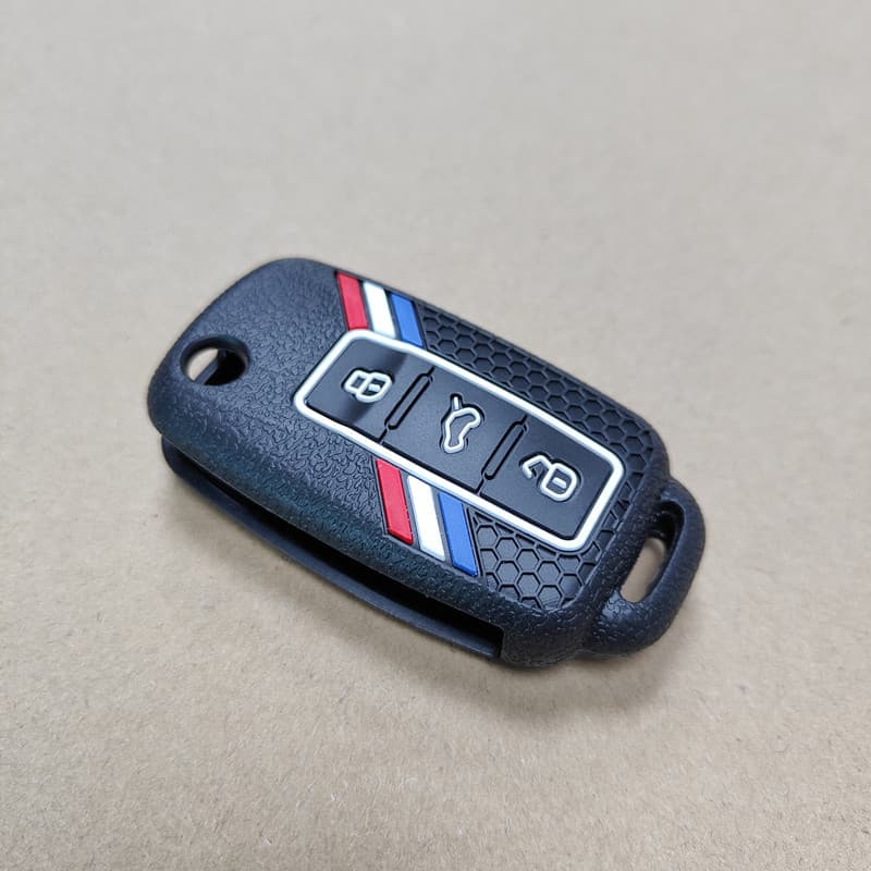 Adequado para Volkswagen chave capa Sagitar Polaroid polo Tiguan Lingdu Langyi cantando golfe resistente a choques saco