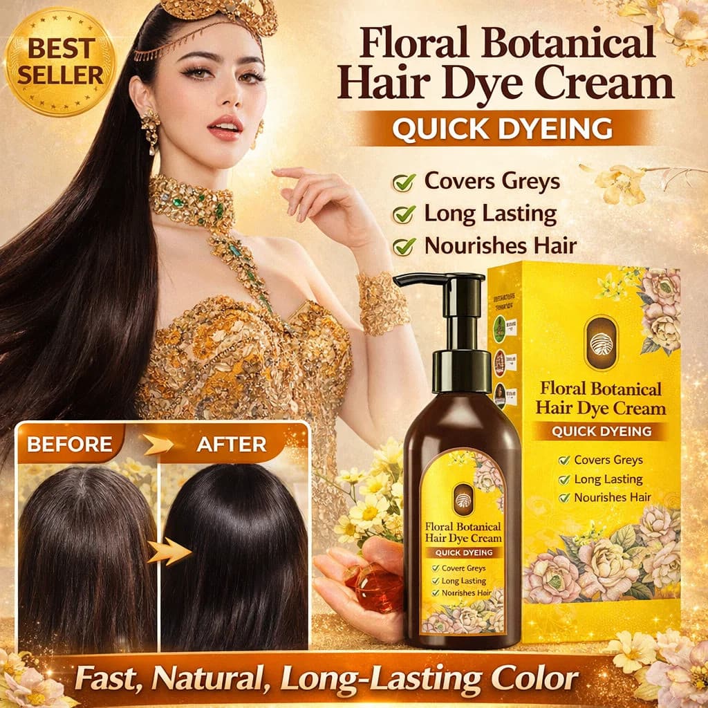 【30 Segundos】Tinta De Cabelo/Plantas Naturais/Rápido/Sem Danos