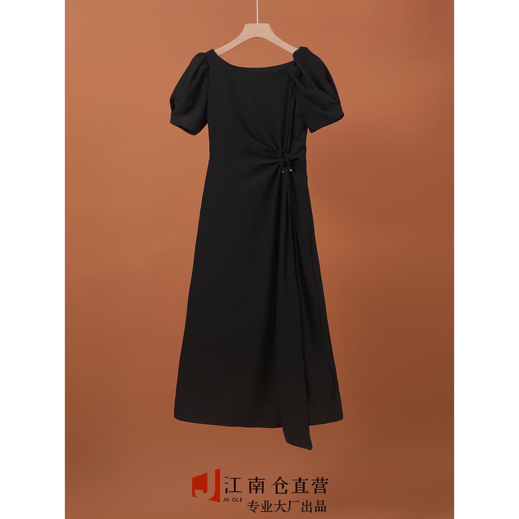 Armazém Jiangnan [Ai NS] Especial ~ Vinagre de alta qualidade!T temperamento vestido de fenda de cintura estreita femini