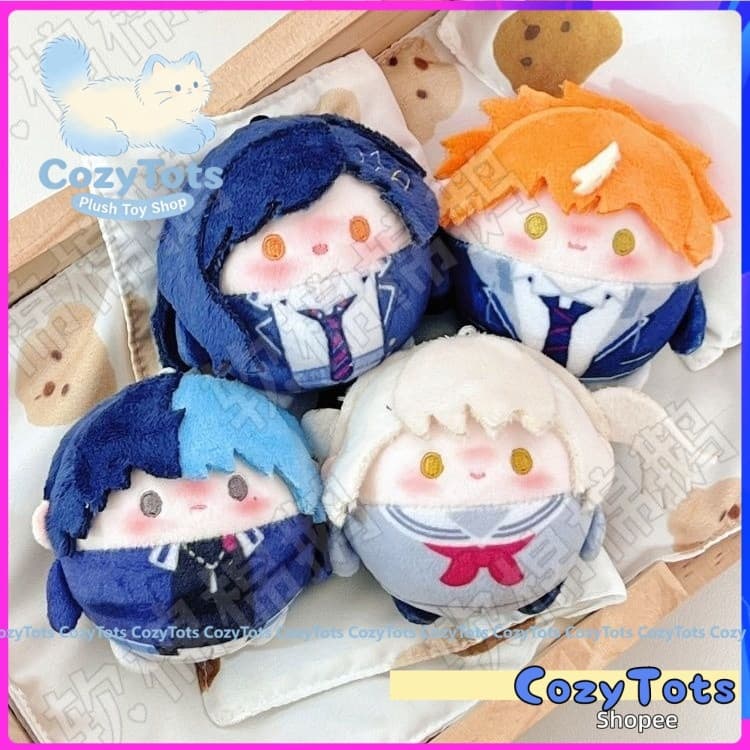 Projeto PJSK Sekai ‌       Azusawa Kohane Shiraishi An Shinonome Akito Aoyagi Toya Cosplay Mochila de Pelúcia de 10CM An