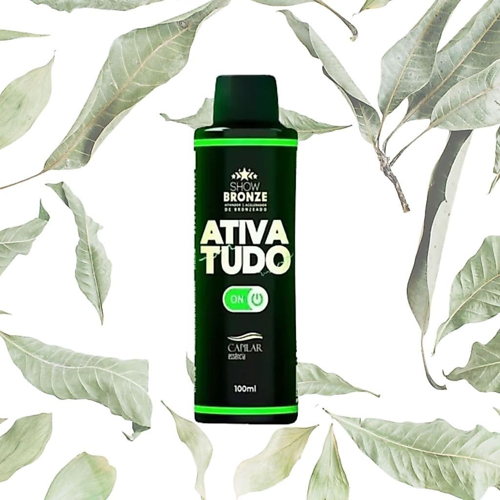 Ativa tudo bronzeador Show Bronze Capilar Essência 100 ml