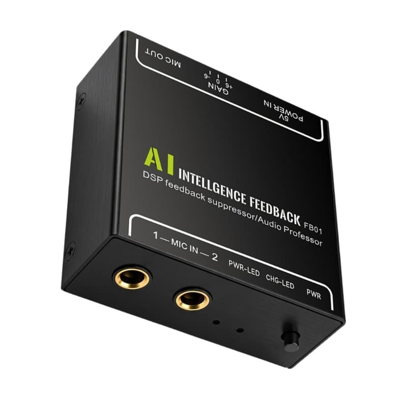 Caixa Controle Voz blg 5V USB C Para Uso Trabalho Ensino KTV