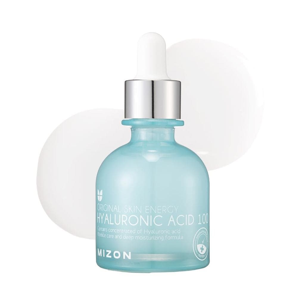 MIZON Sérum de Ácido Hialurônico 100, 1.01 fl.oz | Ácido Hialurônico Puro, Hidratação Profunda e Efeito Preenchedor, Pep
