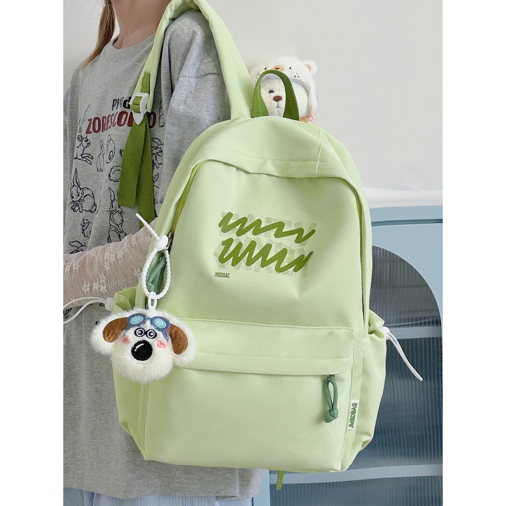 Mochila feminina estilo japonês ins estilo simples All-Match viagem leve mochila júnior escola secundária estudantes uni