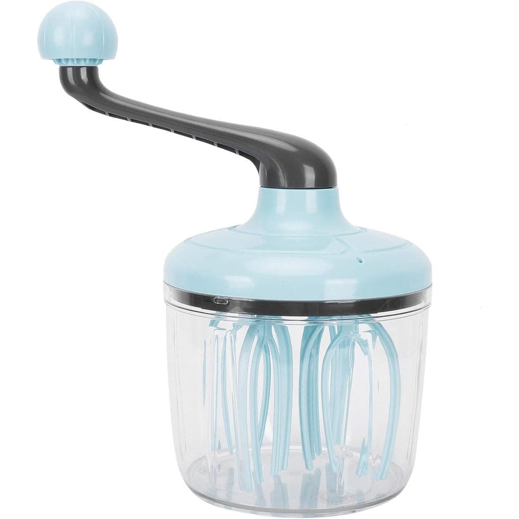 GLOGLOW Batedor de Creme, Espumador de Creme Manual com Controle de Velocidade Ajustável para Amantes de Café e Baristas