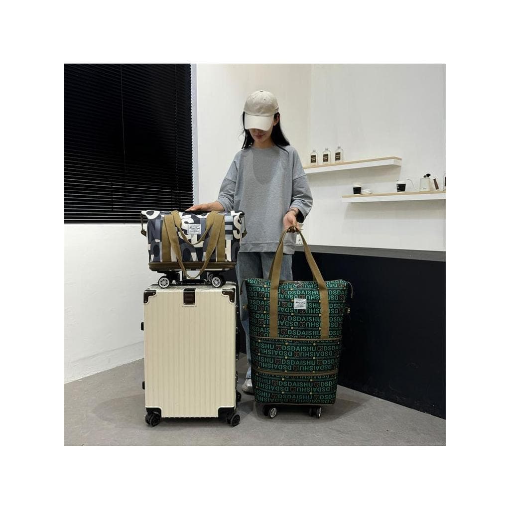 Bolsa de viagem da moda Roda Universal Bolsa de bagagem de curta distância Viagem de negócios portátil Bolsa de armazena