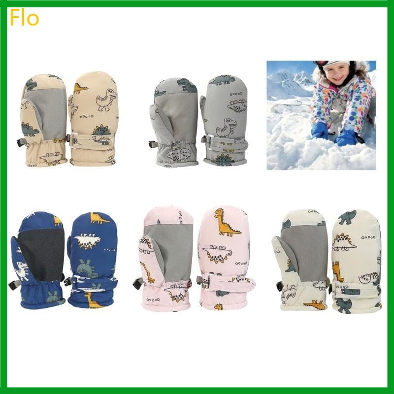 Flo Anti Inverno Dos Desenhos Animados Dinossauro Quentes Engrossado Frio À Prova D