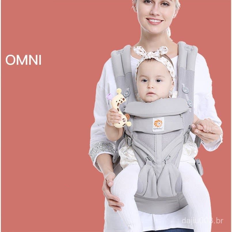 ⭐ ⭐ O porta-bebês egobaby é um porta-bebês de uso duplo, frontal e traseiro. O Omni360 é um porta-bebês multifuncional p