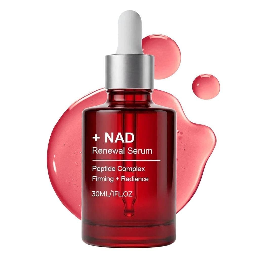 Sérum Firmador EGF NAD+, Sérum Facial com Extrato de Colágeno e Peptídeos, Reduz Rugas e Linhas Finas, Melhora a Elastic