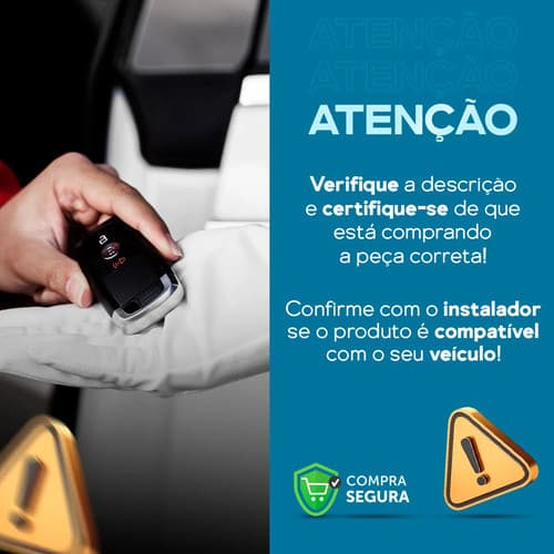 Placa Alarme Chave Canivete Positron Gol Saveiro Voyage G5