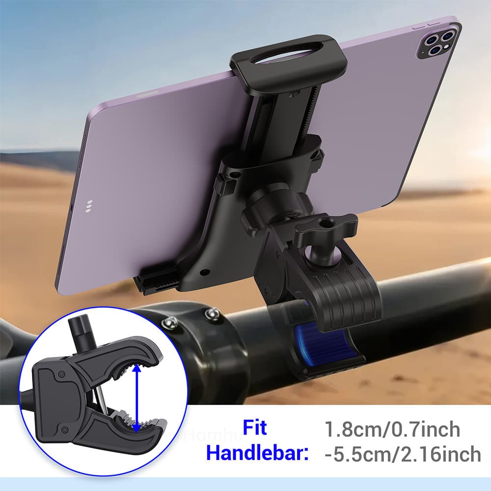 Suporte Universal Para Montagem De Telefone Tablet Carrinho De Motocicleta De Bicicleta , Braçadeira De Berço Ajustável