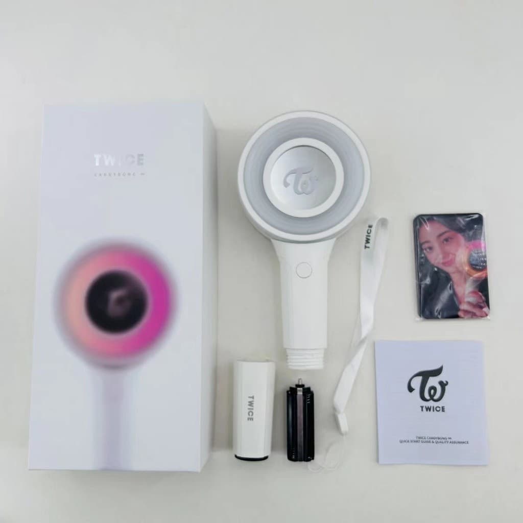 Duas Vezes Light stick ver . 3 Lâmpada De Doces Em Bastão De Ajuda De Três Gerações CANDY BONG Pirulito Mão Com O Mesmo