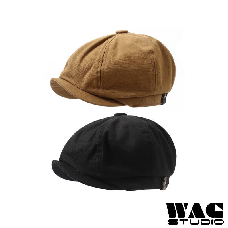 Chapéu WAG. |   Estoque Pronto Boné Newsboy Simples para Homens e Mulheres Peaky Blinders Boina Chapéu Masculino Feminin