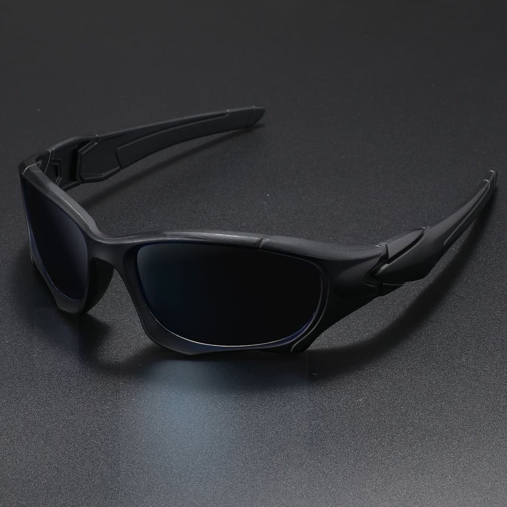 Óculos de sol esportivos com lentes polarizadas para atividades ao ar livre, como corrida, pesca, condução; óculos estil