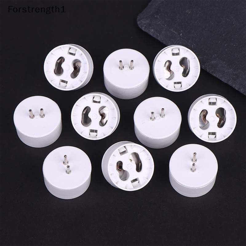Forforce1 10 Pçs MR16 Para GU10 Soet Base Halogênio Lâmpada Adaptador Conversor Resistência A Altas Temperaturas Convers