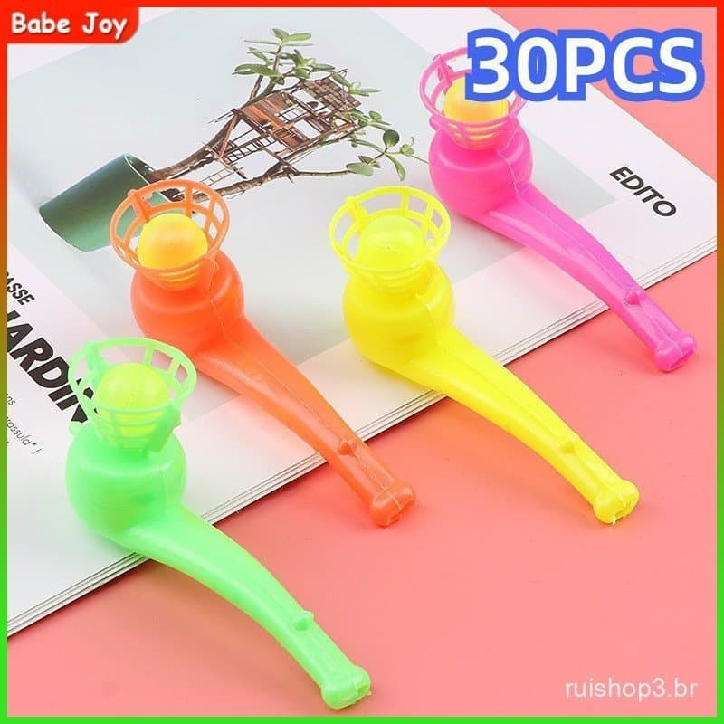 30 Peças de Tubos Mágicos Divertidos para Jogo de Bola Flutuante, Lembranças para Festas de Aniversário Infantis, Prêmio