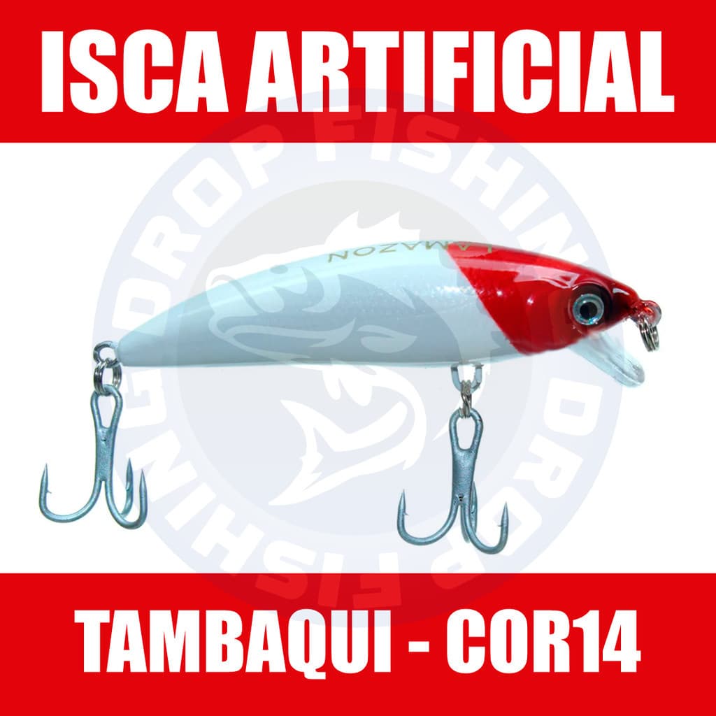 Isca Artificial Meia Agua Tambaqui - 60mm - COR 14