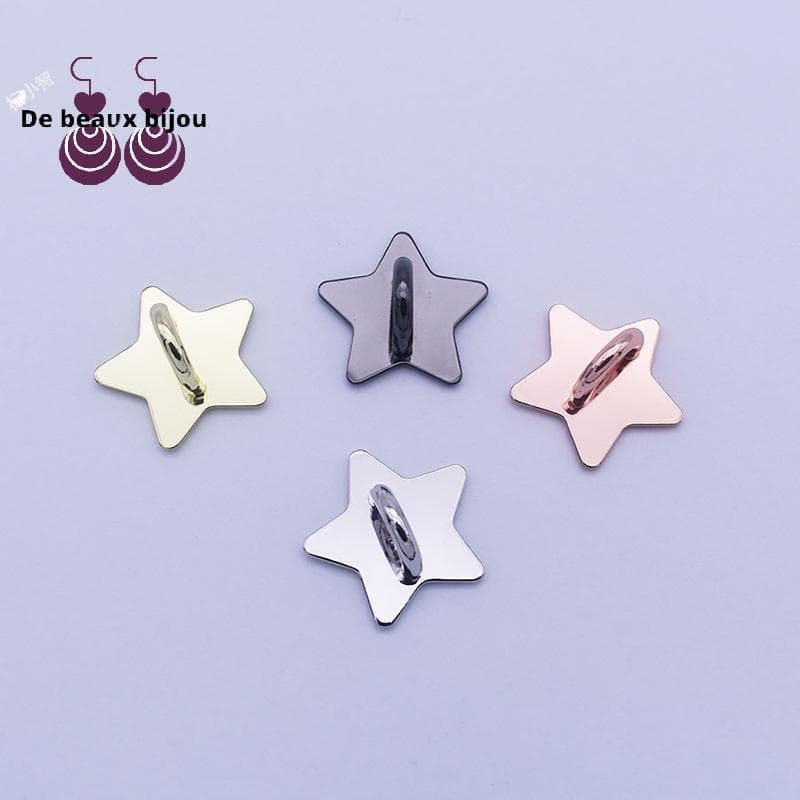 Bom 2/4 Pçs Adesivo Metal Estrelas Lua Arco Telefone Charme Titular Caso Do Anel De Dedo Suporte Gancho Bule Fecho Acess
