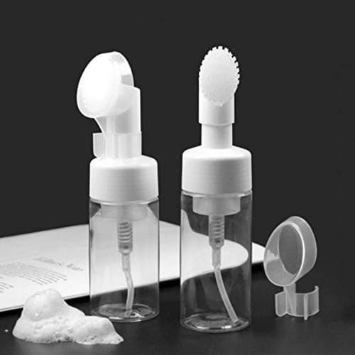 Frasco Pump 50ml Espuma Limpeza Facial Skin Care Silicone