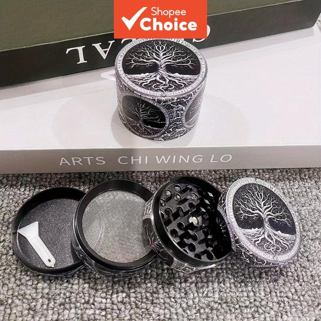 Promo Pick 50mm Árvore Metal Manual Moedor De Especiarias Sal Pimenta Tempero Moinho