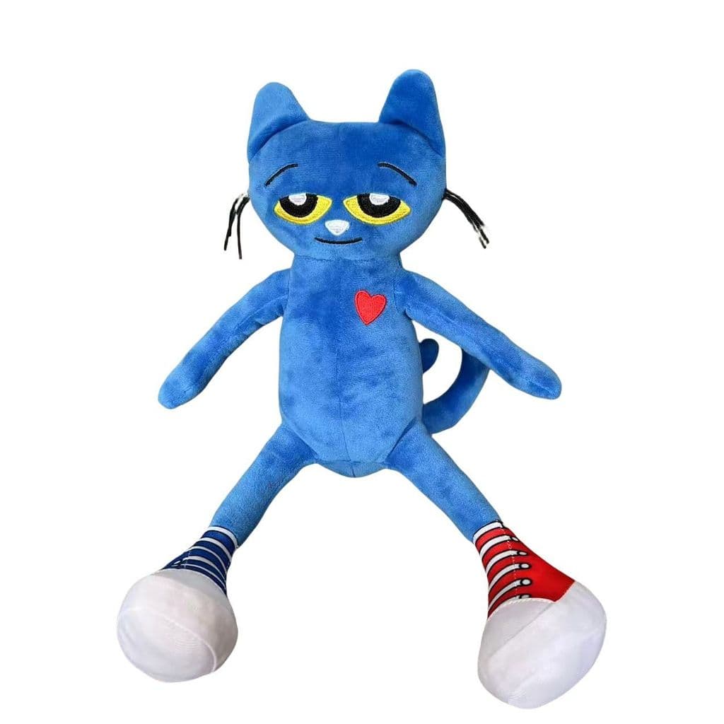 Fantoche de mão Pete CAT de venda quente Pete the CAT Boneca de brinquedo de pelúcia Educação infantil Boneca de livro d
