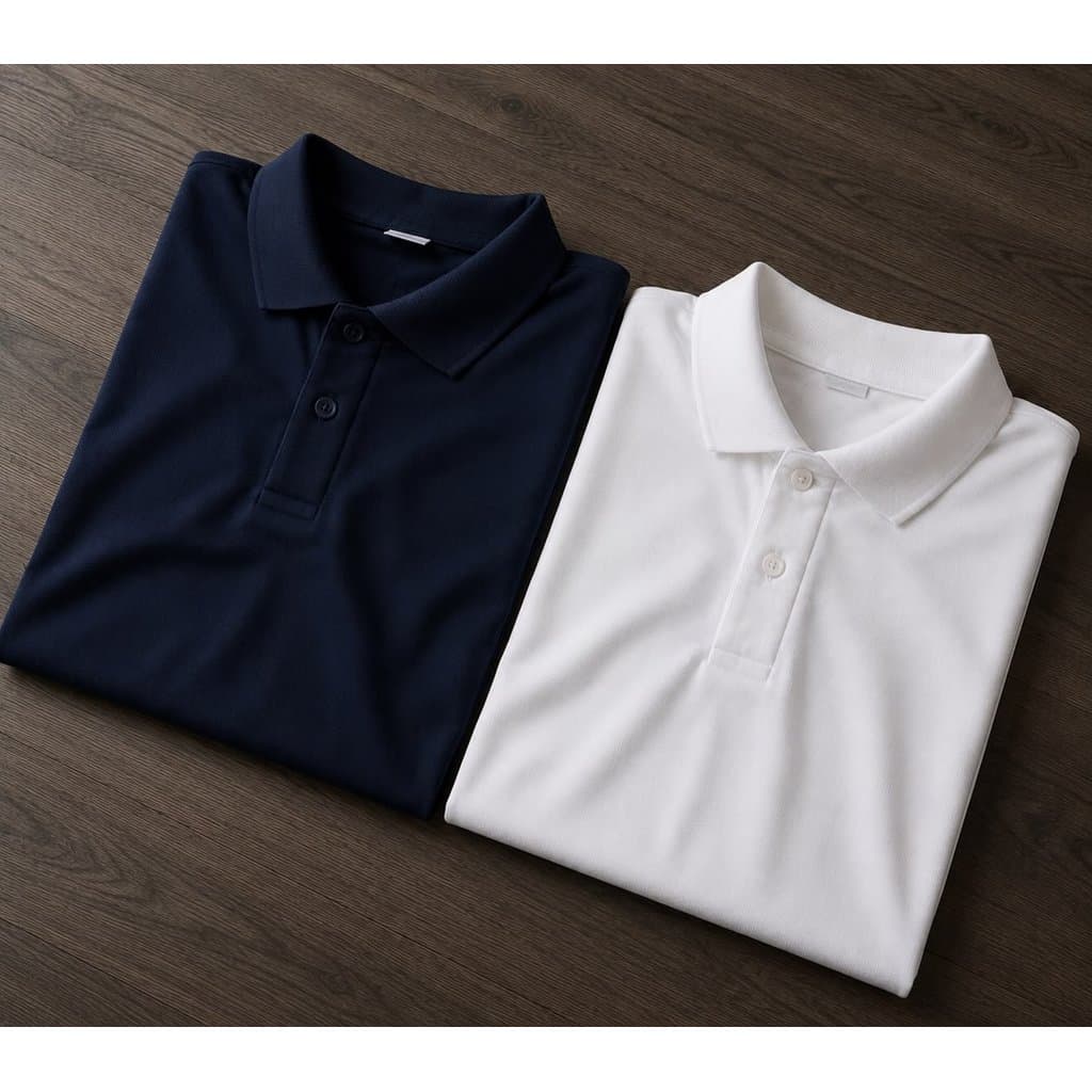 Kit 2 Camisas Polos Confortalvel e Elegante Malha Piquet