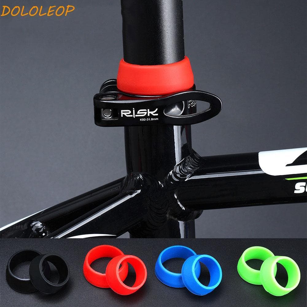 DOLOLEOP Braçadeiras Para Selim , Capa Mountain Bike , 1 Peça , Anel De Borracha Contra Poeira , Ciclismo