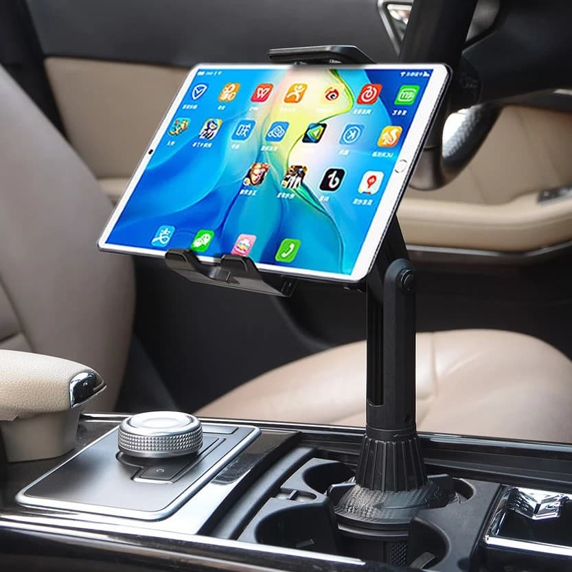 Suporte Universal para Copos de Carro 1WCG para Celular, Garrafa de Bebida, iPad, Smartphone, Tablet de 11 Polegadas