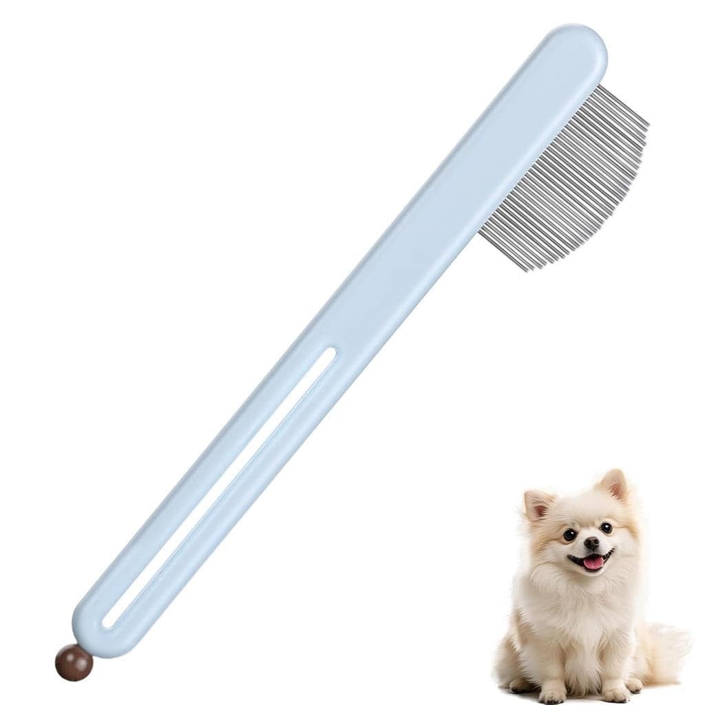 Pente De Olho De Cachorro De Aço Inoxidável , Higiene Facial Para Animais De Estimação , Pentes De Pulgas , Dentes De Ar