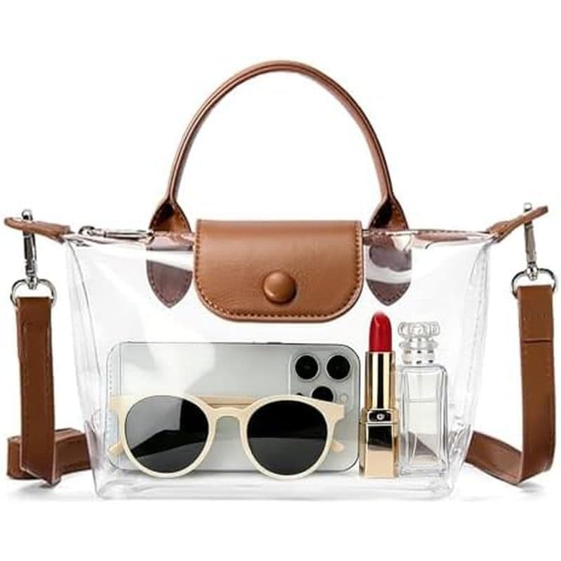 Bolsa Transparente Ginogento Para Eventos De Estádio , Pequena Crossbody Mulheres A Copa Do Mundo 2026 , Concerto , Espo