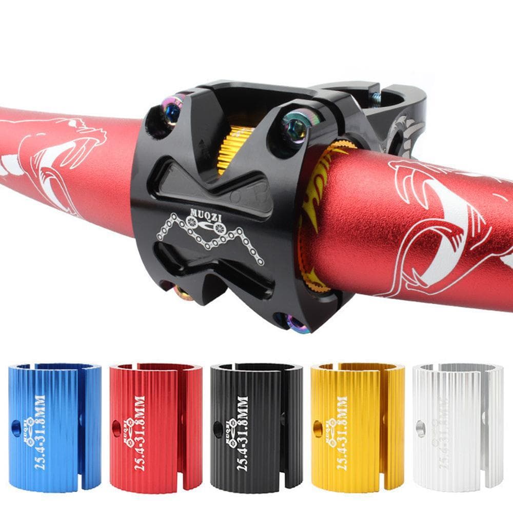 Calço De Conversão Para Guidão De Bicicleta , 25.4 Mm A 31.8 , Adaptador De Ajuste De Abertura , Espaçador Redutor De In