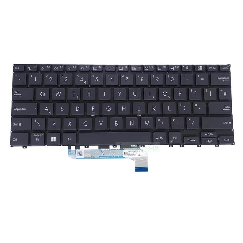 KR AR CH RU UK Teclado Retroiluminado Italiano Para Asus B5302 B5302F ExpertBook B5 Flip B5302FEA B5302FBA Árabe Coreano