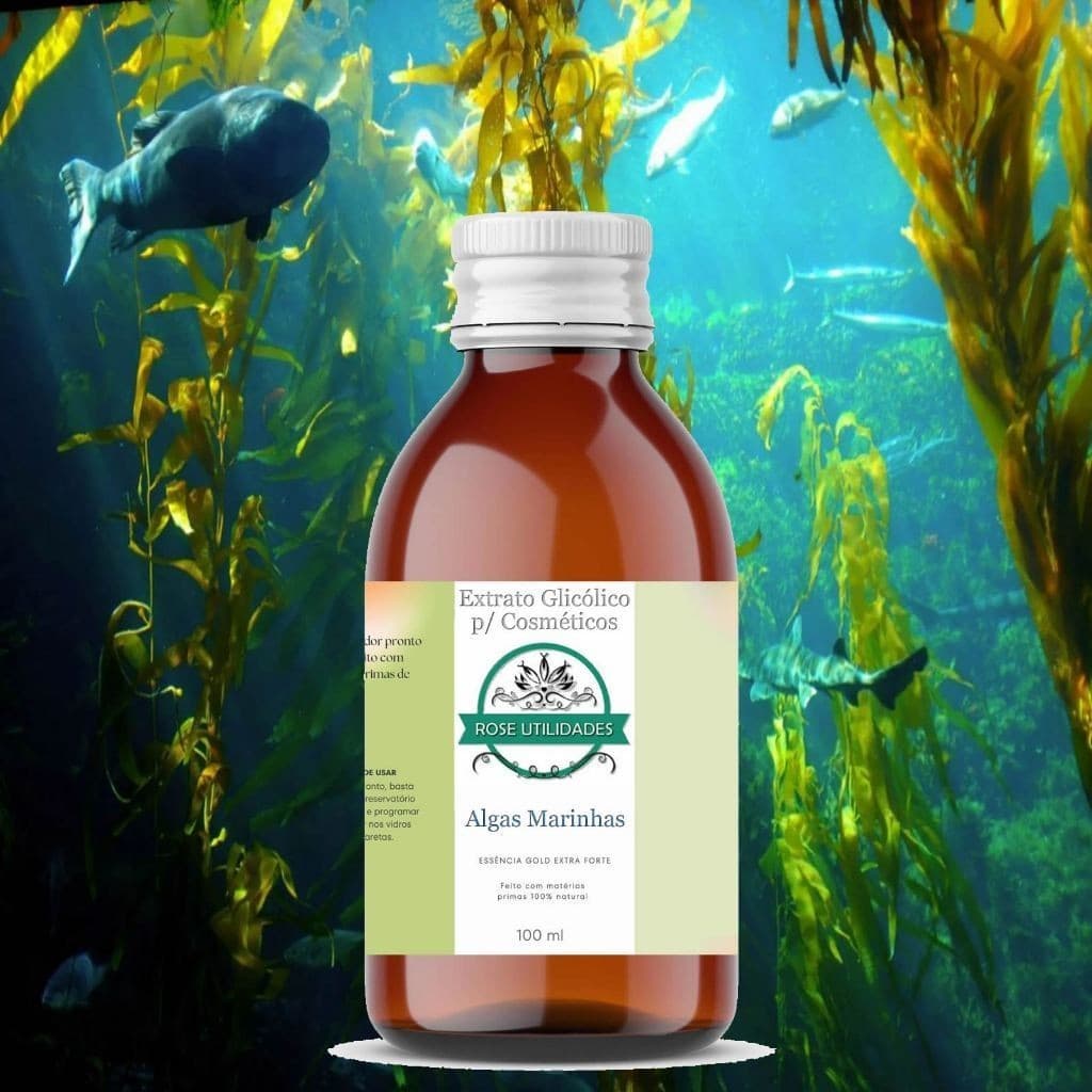 Extrato Glicólico de Algas Marinhas - 100ml