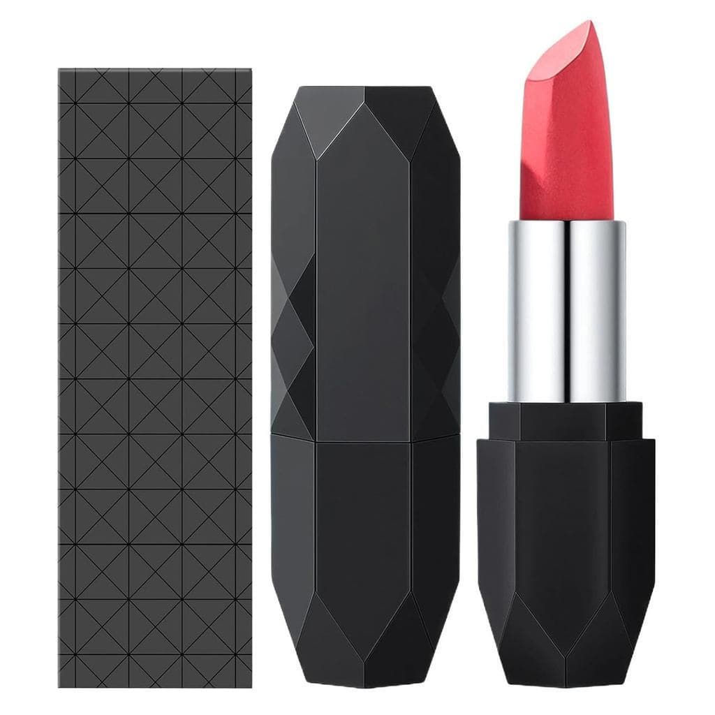 Gloss labial aveludado, maquiagem matte à prova d'água, 3,50x0,75 polegadas, cor intensa, acabamento de longa duração, t