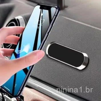 Suporte Magnético Veicular Carro Celular Imã Universal Metal