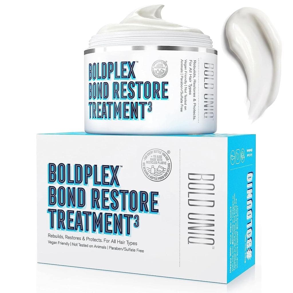 BOLD UNIQ BoldPlex Hair Mask é um produto de condicionamento profundo para cabelos secos e danificados. A máscara capila