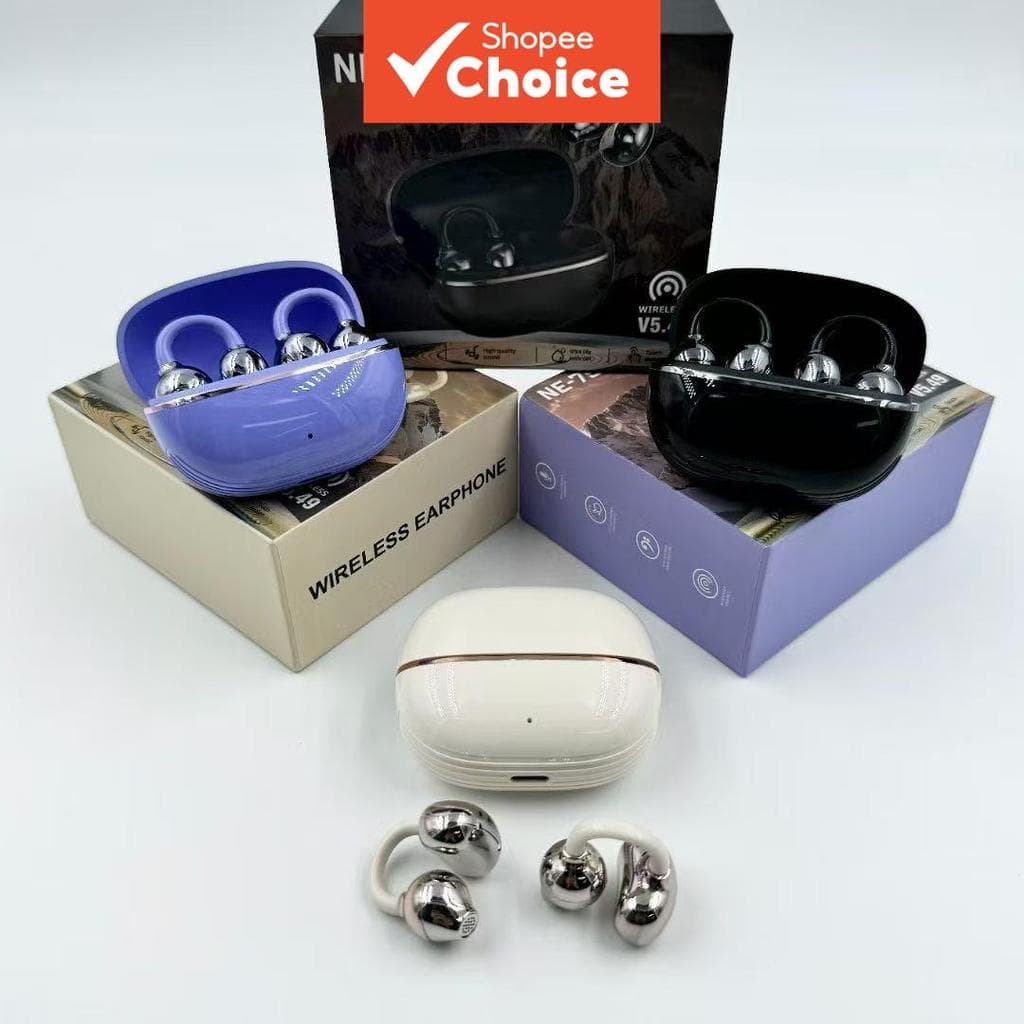 Fones de Ouvido Populares Esportivos Intra-Auriculares TWS Fones Bluetooth Sem Fio Com Clipe Design Disponível Fones