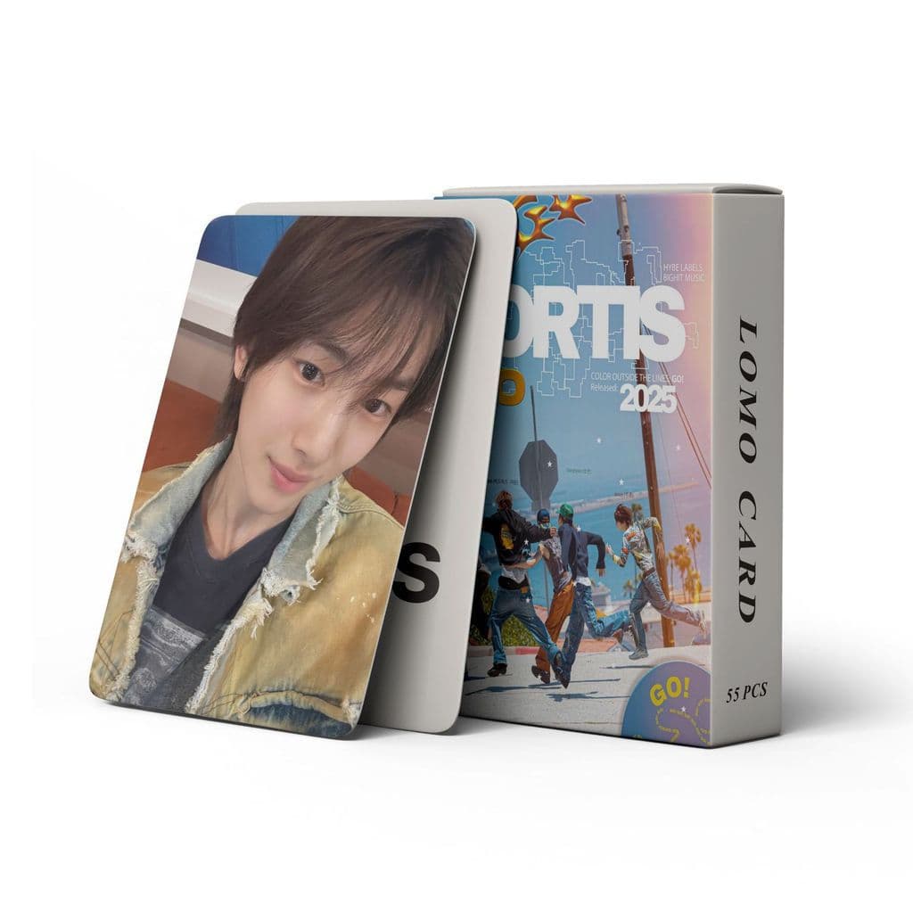 55 peças/caixa CORTIS cartões fotográficos holográficos MARTIN KPOP laser LOMO cards EQMM