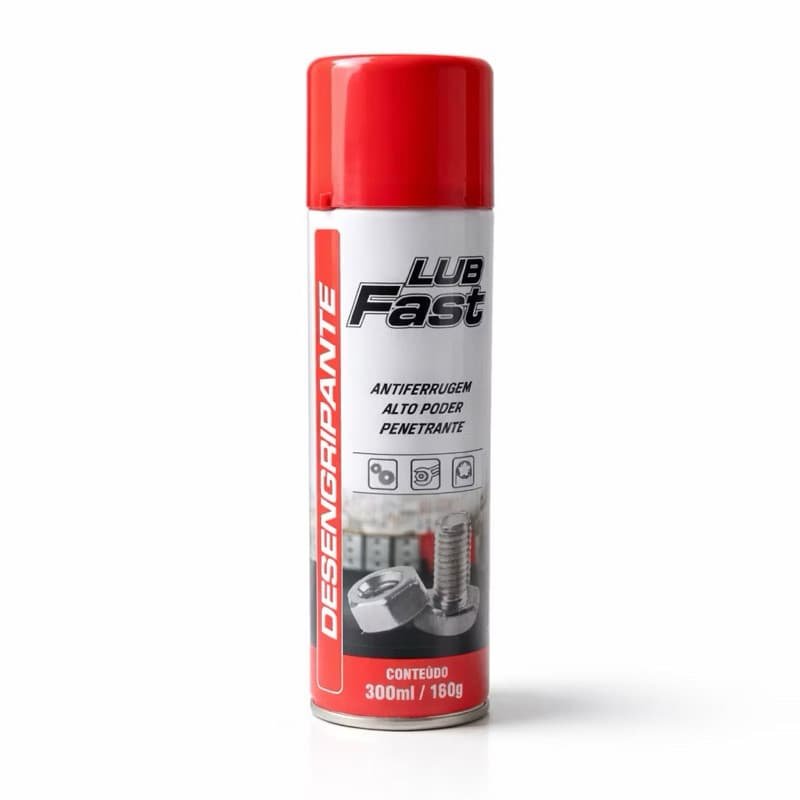 Desengripante Antiferrugem Lubrificante Uso Geral 300ml/150gr - LubFast..