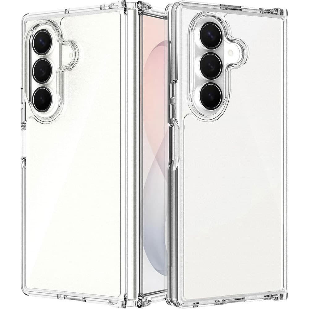 Capa Transparente Multifuncional Para Samsung Z Fold 8 Ultra , Fina PC Rígido Antiderrapante E Antiamarelecimento À Prov