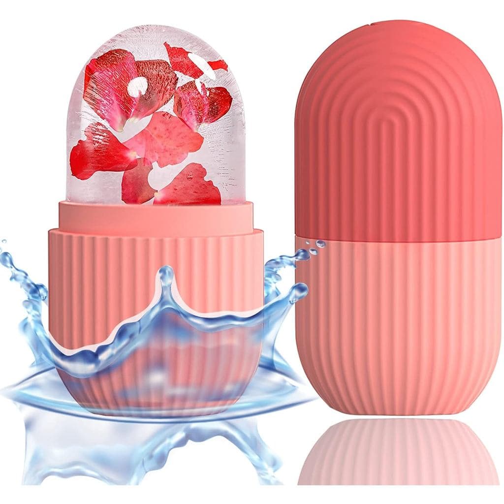 Massageador De Rolo De Cubo De Gelo XHJRI Para Rosto , Olhos E Pescoço , Condicionamento Natural Cuidados Com A Pele , B