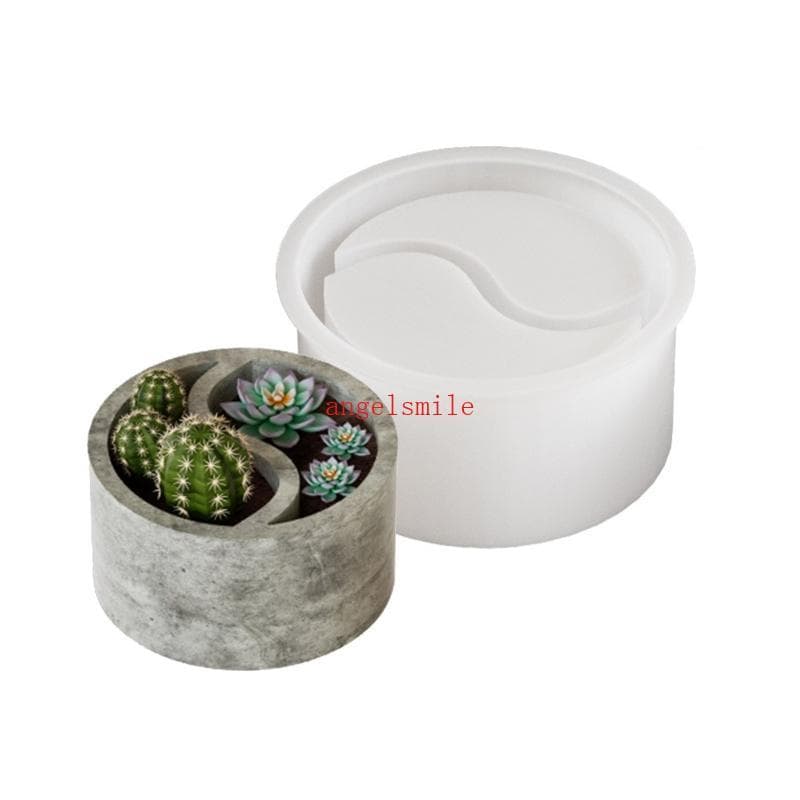 Melhores Moldes Para Vasos Flores Concreto Silicone Plantadores Suculentos
