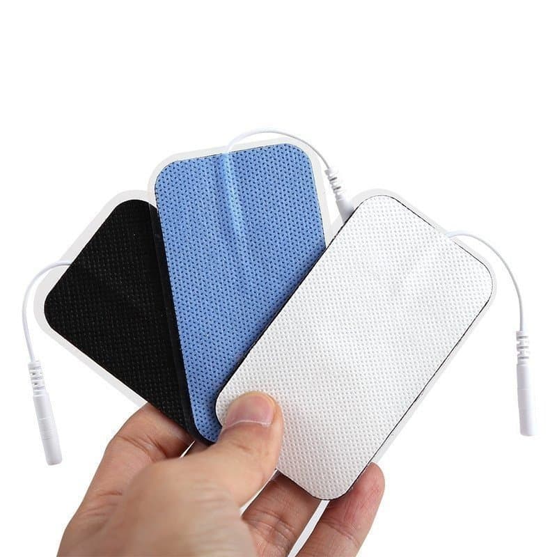 50/100 eletrodos autoadesivos, adequados para diversos dispositivos de fisioterapia