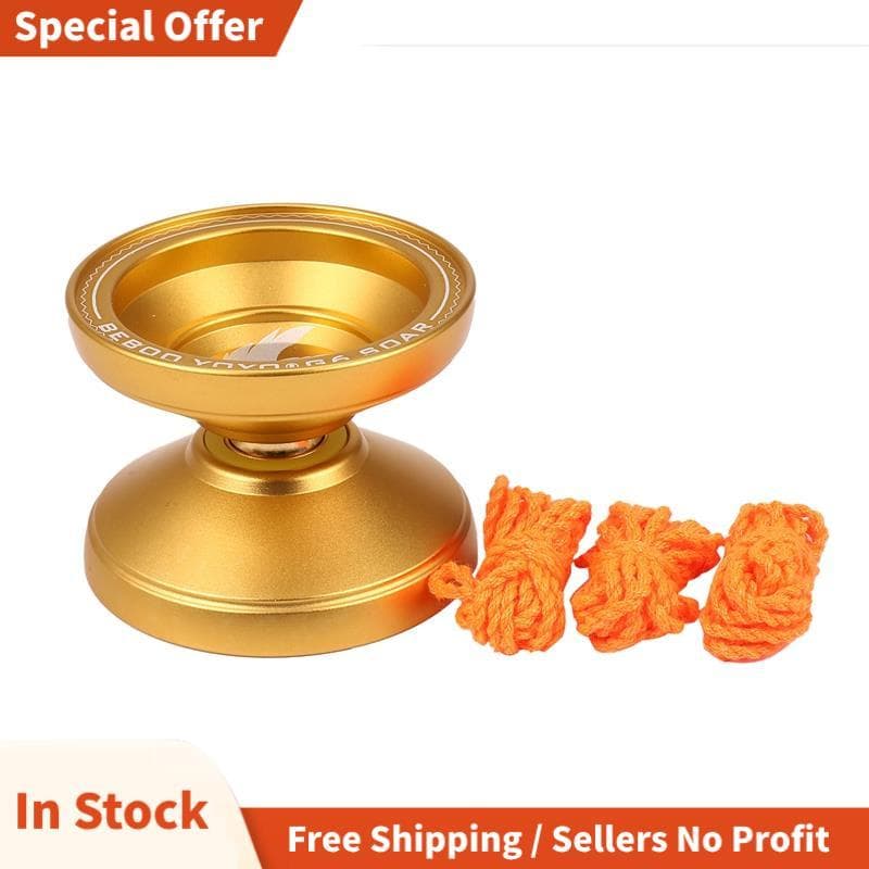 Bebooyoyoyo Metal Yoyo Profissional Conjunto Yo + Luva G6-Brinquedos Clássicos Presente